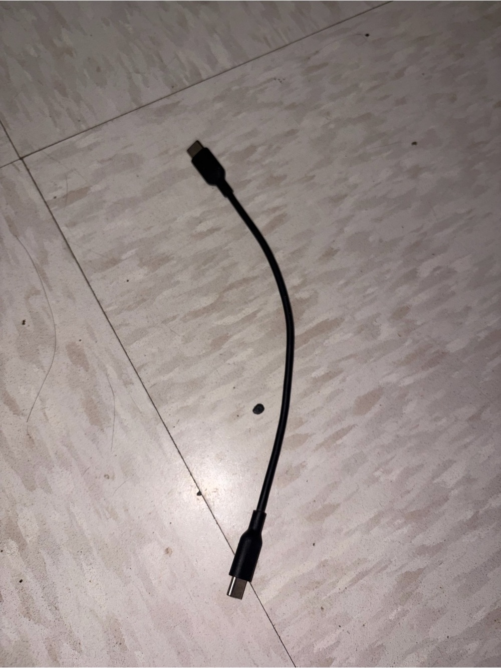 USB-C to USB-C Charging Cable - Black